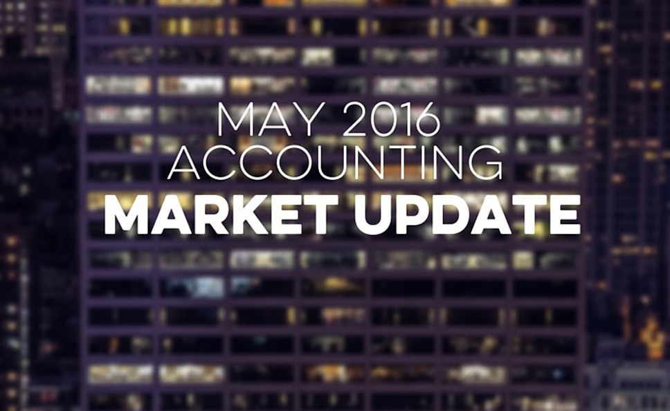 May 2016 Accounting Job Market Update