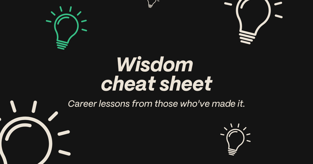 8 career lessons you shouldn’t ignore