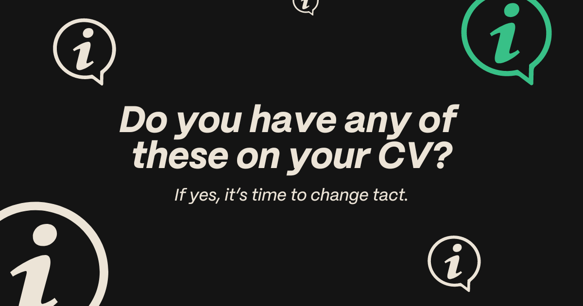 8 terrible ways to describe yourself in a job application