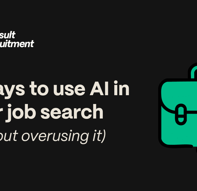 4 ways to use AI in your job search without overusing it