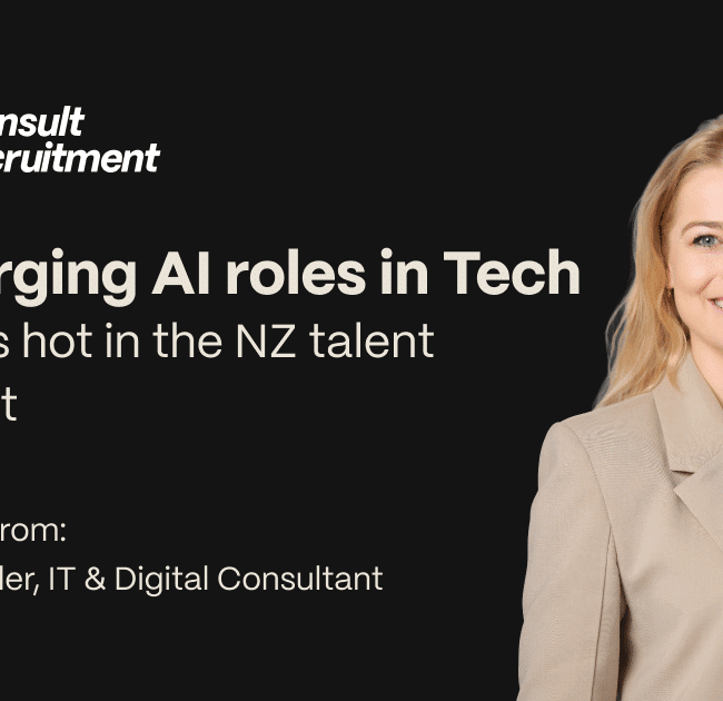 Emerging AI roles in Tech What’s hot in the NZ talent market