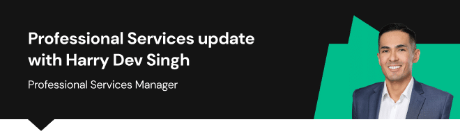 Update from Harry Dev Singh