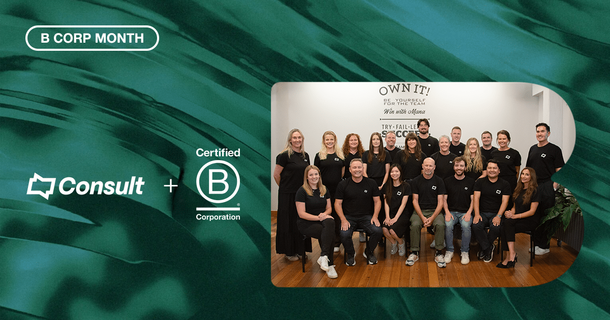 Celebrating B Corp Month at Consult