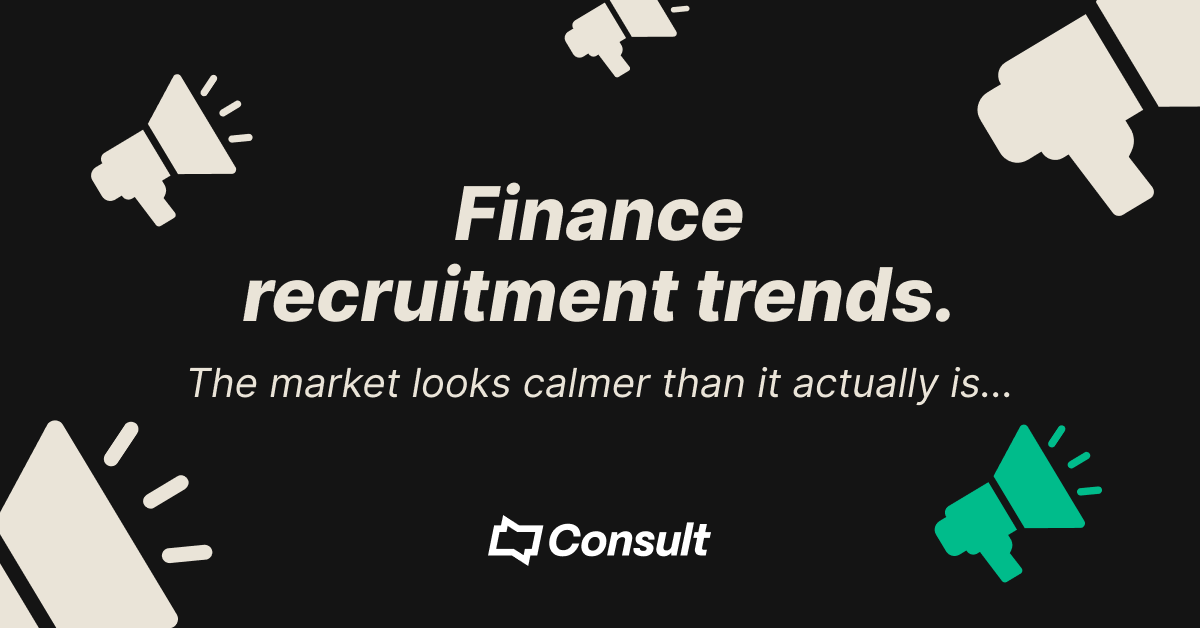 Finance recruitment trends - what we're seeing in the market now