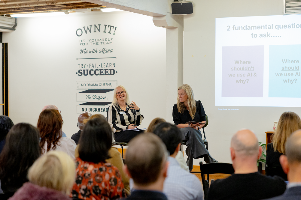 Where shouldn't we use AI - AI Leadership Event - Consult Recruitment